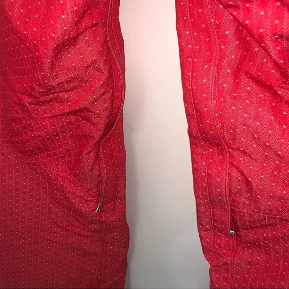 686 Red Snow  Pants White Polka Dots Smarty Lined M - Picture 8 of 14